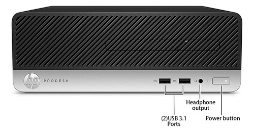 Hp Prodesk 400 G5 Sff, Intel I5-8500, 256gb Ssd, 16gb Ram (Reacondicionado)