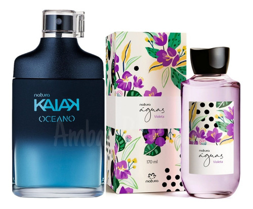 Kaiak Oceano Men, Aguas Violeta - mL a $704