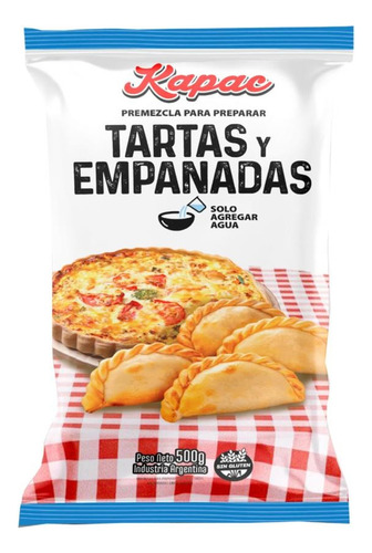 Premezcla Para Tartas Y Empanadas Sin Gluten Kapac X 500g