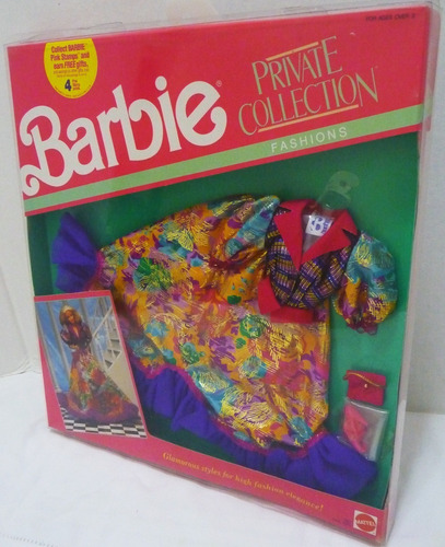 Barbie Private Collection 1990 Fashion Set Outfit Completo