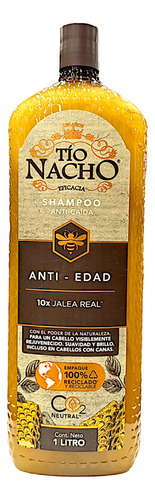 Tio Nacho Shampoo Jalea Real Anticanas Antiedad Anticaida