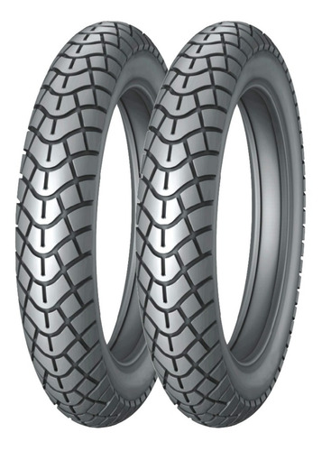 Kit Combo Cubierta Drook 250-17 + 80/100-14 + Camaras Tuamo