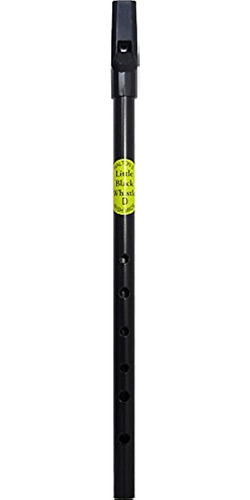 Waltons Little Black Tin Whistle - Fun & Colorful Tin Whistl