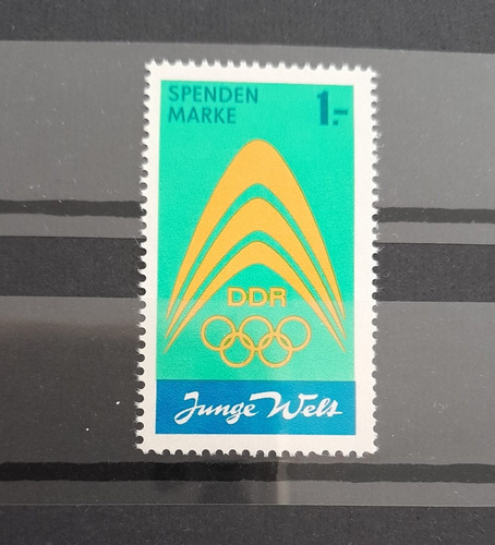 Estampilla Alemania Ddr, Olimpiadas, Nueva Mnh 1971