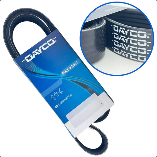 Correia Poly V Elastica Dayco Onix 1.0 8v Spe/4 2016 A 2021