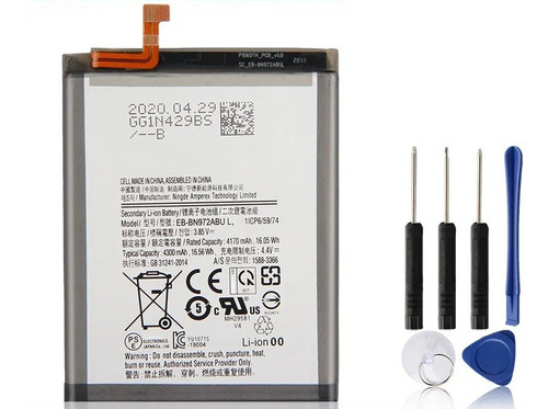 Bateria Nueva + Kit Herramientas Para Samsung Note 10 Plus
