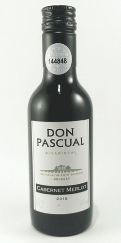 Vino Don Pascual Cabernet Merlot 187 Ml