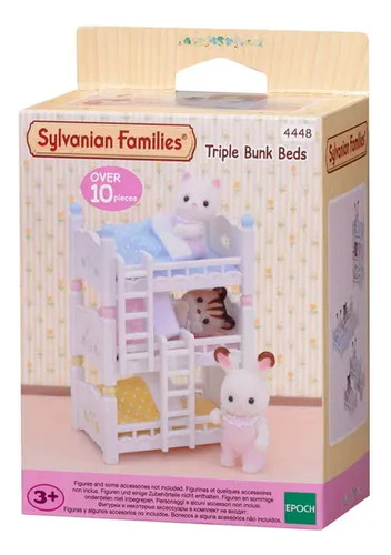Sylvanian Families Triple Bunk Beds 4448 Para Niños