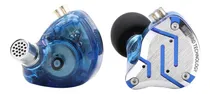 Comprar Linsoul Kz Zs10 Pro - Audífonos Intraurales De Metal, Alta Fidelidad, 4ba+1dd, Con 5 Controladores, Placa Frontal De Acero Inoxidable Y Cable Extraíble De 2 Pines (azul Lavanda, Con Micrófono)