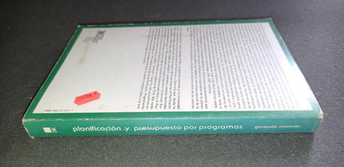 Planificación Y Presupuesto Por Programas - Gonzalo Martner (Usado)