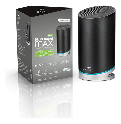 Roteador Arris Surfboard Max Plus Mesh Ax Wi-fi 6 Ax (w30) R