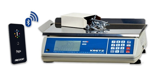 Balanza Digital  Kretz Delta Eco2 15kg Con Bateria Contadora