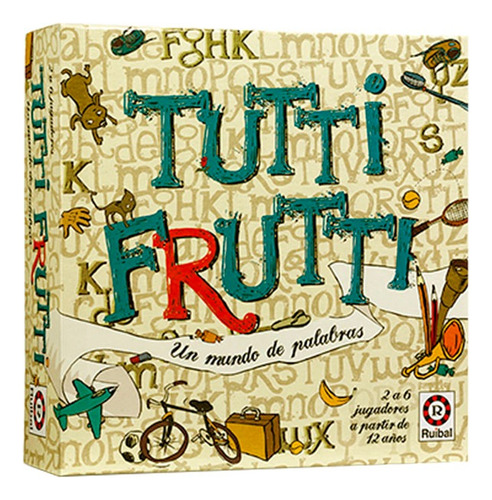 Tutti Frutti Juego De Mesa Ruibal