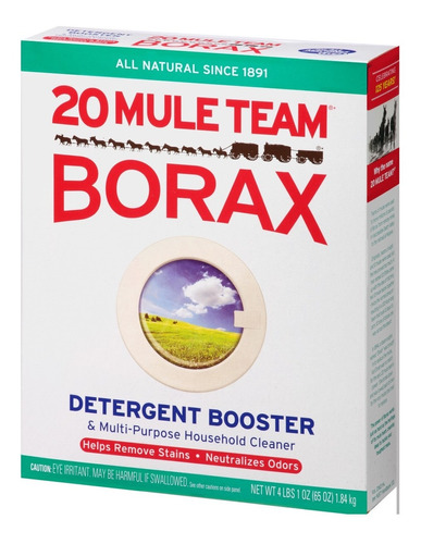 Borax 20 Mule Team Detergente Booster 1.84kg Importado