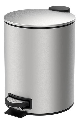 Lixeira Para Banheiro Inox Com Pedal Spin 5 Litros - Brinox