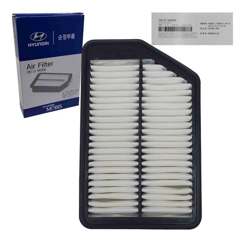 Imagen 5 de 10 de Filtro Aire Motor New Sportage Sl 2011 2012 2013 Original