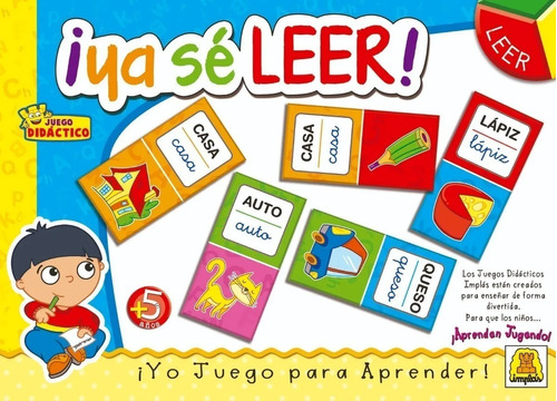 Juego De Mesa Educativo Ya Se Leer Implas Sharif Express