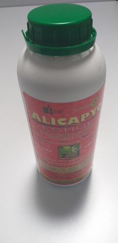 Insectida Organico / Hidrolato De Ajo-aji 1 Litro. Alicapyo