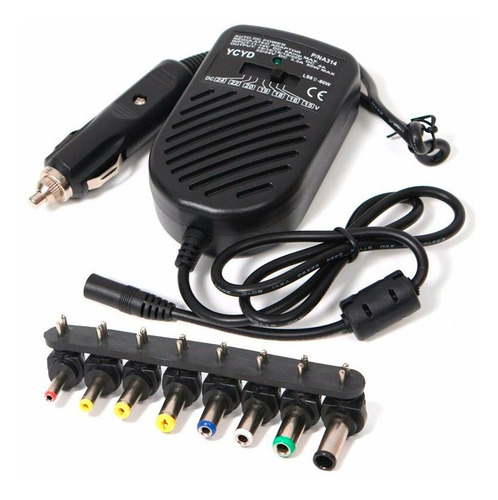 Imagen 2 de 3 de Cargador Universal Gtc Para Automovil Uac-01 8 Pines