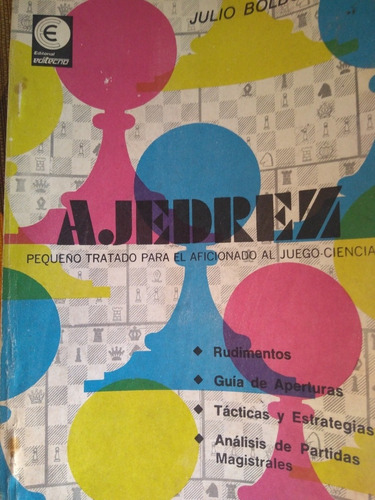 Libro Ajedrez - Pequeño Tratado Para El Aficionado