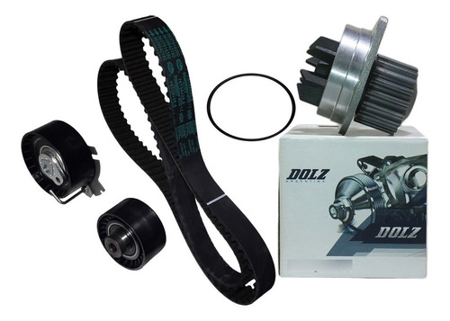 Imagen 3 de 8 de Kit Distribucion + Bomba Dolz Peugeot 207 1.6 16v Original