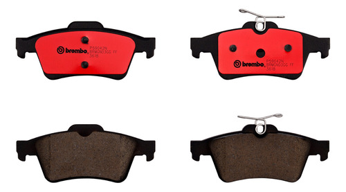 Balatas Traseras Cerámica Brembo Pontiac Solstice Gxp 2007