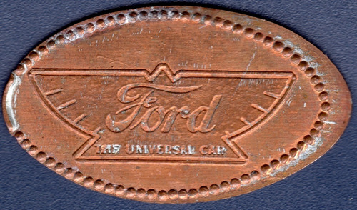 Moneda Elongada De Ford The Universal Car