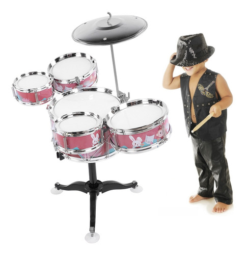 Set Educativo De Juguete De Batería Para Niños, Instrumento
