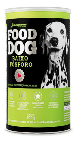 Food Dog Baixo Fòsforo 500g -botupharma