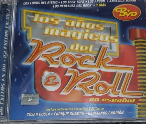 Los Años Magnificos Del Rock & Roll En Español Cd