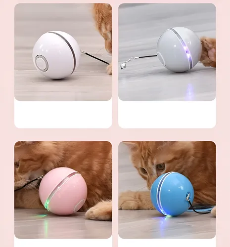 Roundi Ball Juguete Giratorio Con Láser Para Gato