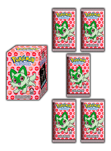 Pokemon Legends Mazo De Cartas Serie 8 + 100 Sobres-original