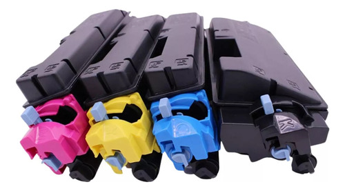 Kit 4 Toner Compatible Con Kyocera Tk-592 C5250 C2026 C2126