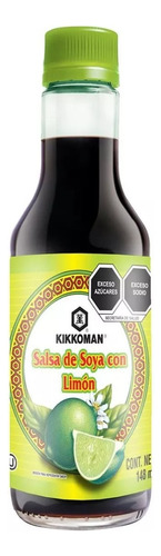 Salsa De Soya Kikkoman Con Limón 148 Ml