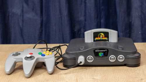 Nintendo 64 Com 2 Controles Originais E 3 Jogos Brinde