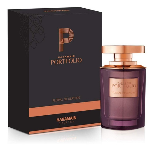 Haramain Portfolio Floral Sculpture 75 Ml Nuevo, Original!!