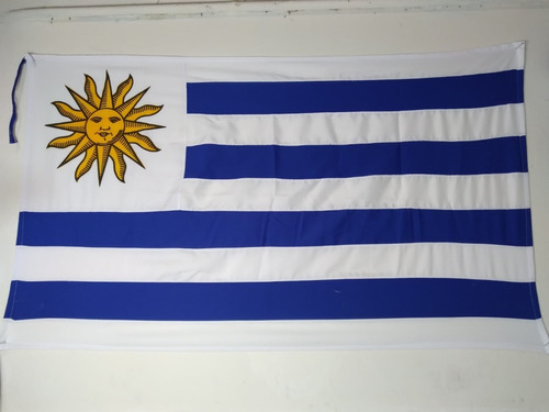 Imagen 1 de 6 de Bandera De Uruguay De Buena Calidad, No China, Pabellones