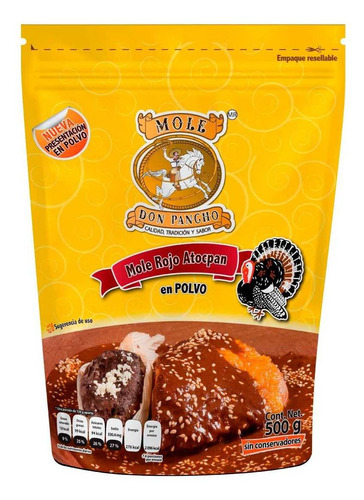 Mole Don Pancho Atocpan Polvo 500g