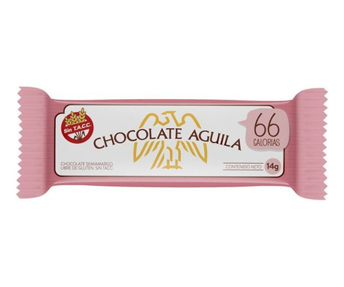 Barrita Chocolate Taza Águila Caja X 24u X14g - Sr Goloso