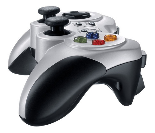 Imagen 3 de 5 de Joystick Inalámbrico Logitech F710 Plata Y Negro Pc
