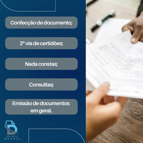 Emissão De Documentos P/ (veículos; Imóveis; Pf; Pj)