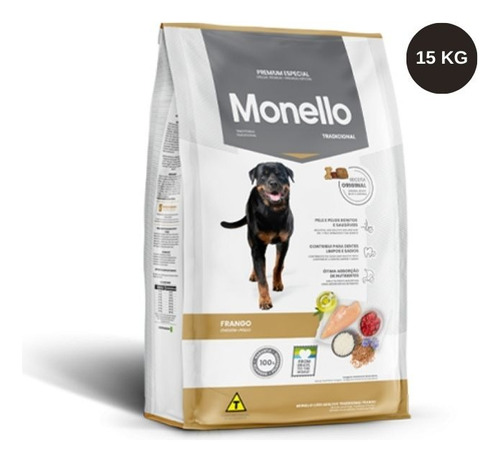 Monello Tradicional Para Perros 15kg