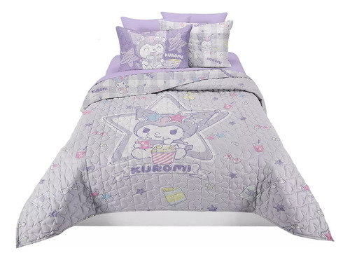 Edrecolcha Matrimonial Kuromi Snack Providencia Lila Kuromi Snack