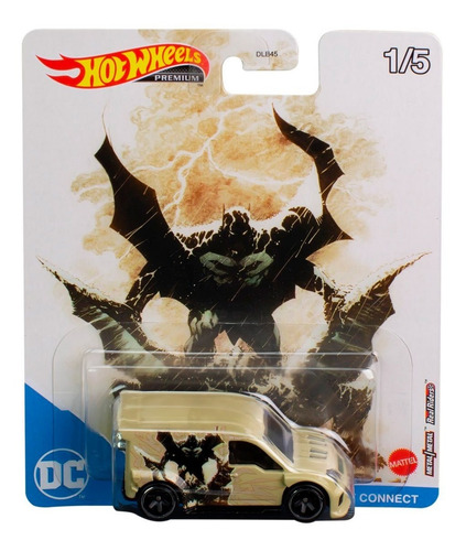 Imagem 2 de 6 de Set 5 Miniaturas Hot Wheels Premium - Pop Culture Batman