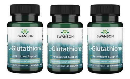 Glutathione Glutation Sublingual 50mg Pak3x 60tb Enviogratis