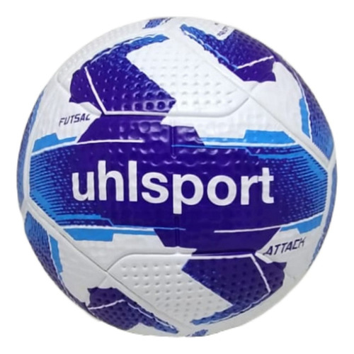 Bola Futsal Uhlsport Attack Cor Azul/branco