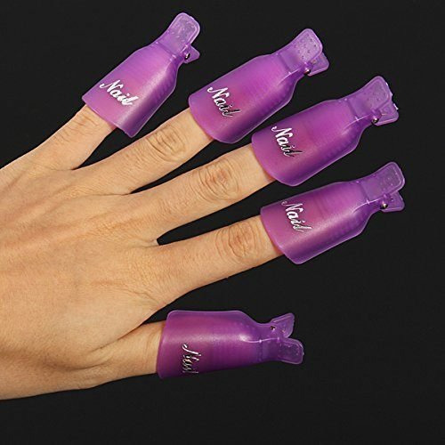 10 Piezas Profesional De Plastico Uñas Acrilico Onwon Art