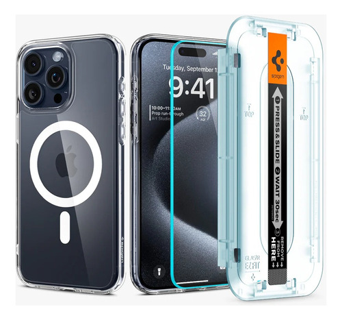 Spigen Pack Ultra Hybrid Magfit iPhone 15 Pro Max