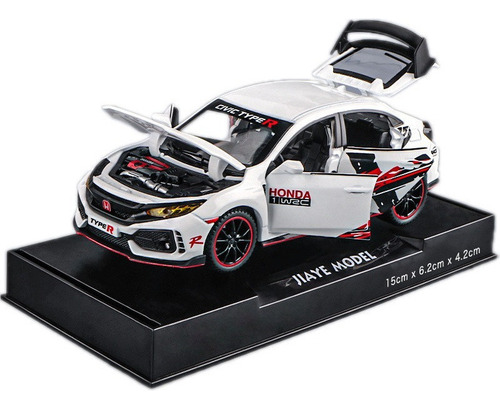 A Modelos De Coches De Liga De Honda Civic Con Luces