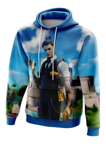 Moletom Adulto Fortnite Skin do NinjaFortnite